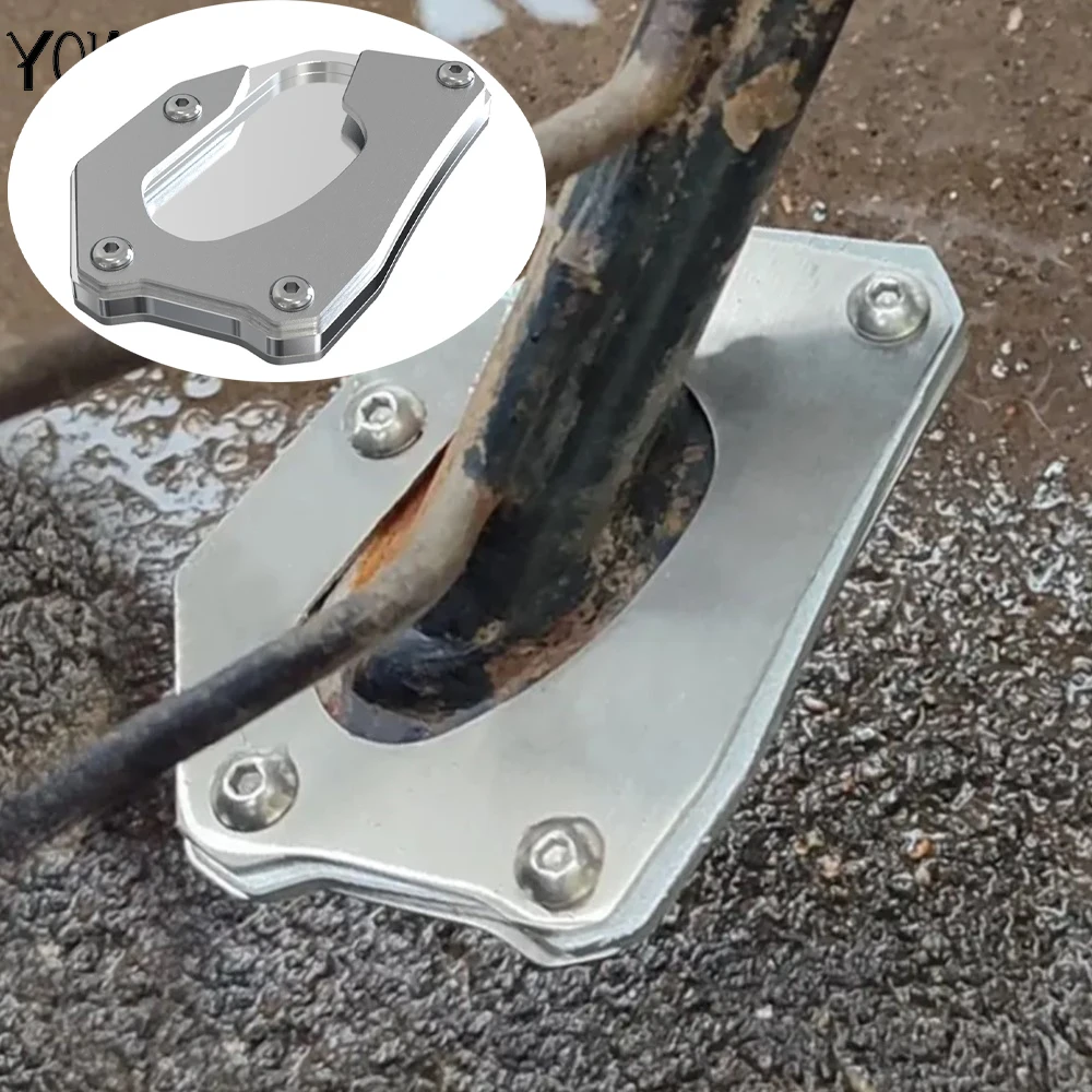 FOR BMW F650 F 650 GS 650GS Dakar ABS 1999-2007 Motorcycle Accessories F650GS Kickstand Side Stand Extension Pad Support Plate
FOR BMW F650 F 650 GS 650GS Dakar ABS 1999-2007 Motorcycle Accessories F650GS Kickstand Side Stand Extension Pad Support Plate