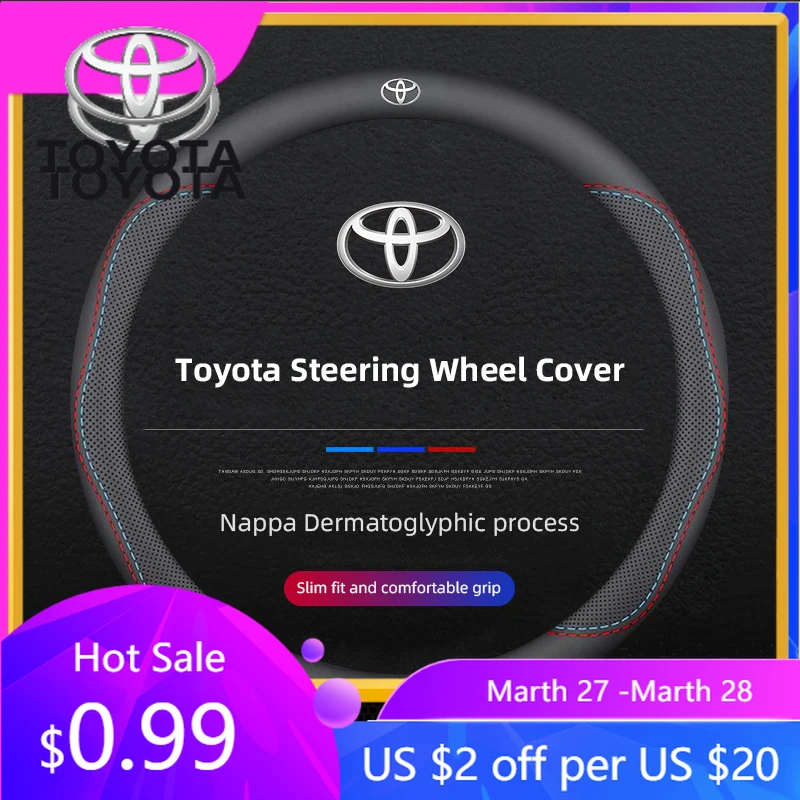 Car Stickers Hot For Toyota 38cm Leather Car Steering Wheel Cover For Toyota Hilux Aygo Yaris Rav4 Corolla Camry CHR 15 Inch No
Car Stickers Hot For Toyota 38cm Leather Car Steering Wheel Cover For Toyota Hilux Aygo Yaris Rav4 Corolla Camry CHR 15 Inch No