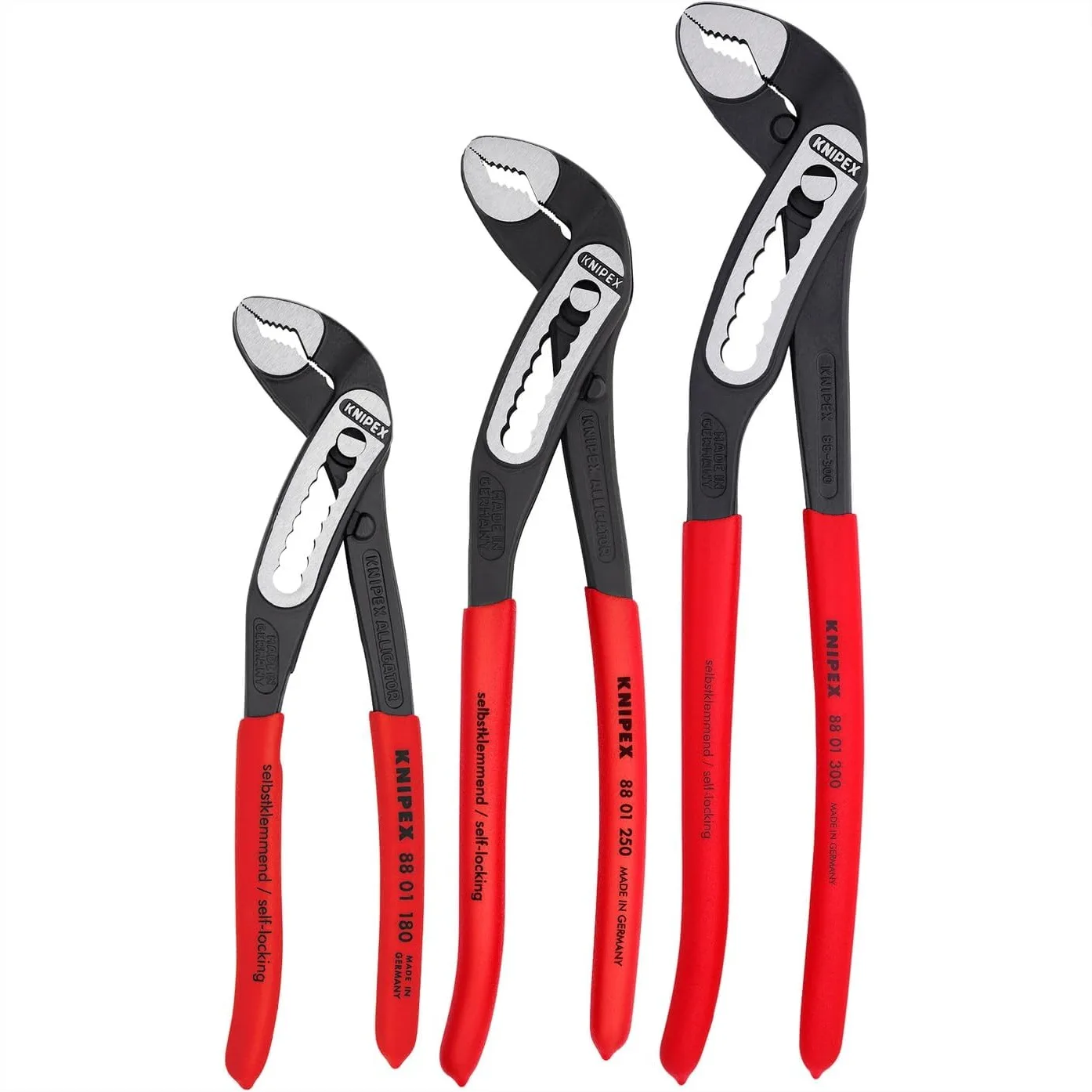 3-Piece Alligator Pliers Set (7, 10, & 12 Inches) - Durable Tools for DIY and Professional Use
3-Piece Alligator Pliers Set (7, 10, & 12 Inches) - Durable Tools for DIY and Professional Use