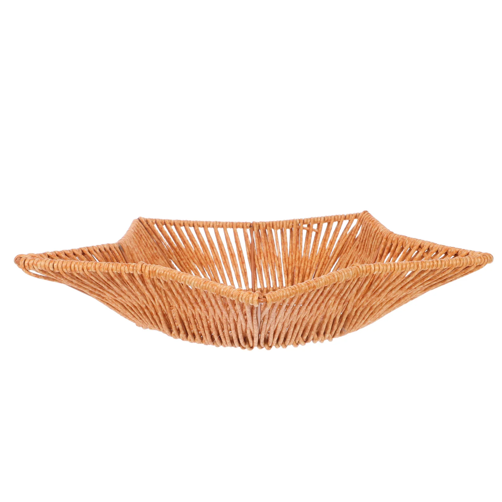 Imitation Rattan Woven Basket Star Shaped Large Capacity Fruit Snack Bread Organizer Kitchen Table Storage Plate
Imitation Rattan Woven Basket Star Shaped Large Capacity Fruit Snack Bread Organizer Kitchen Table Storage Plate