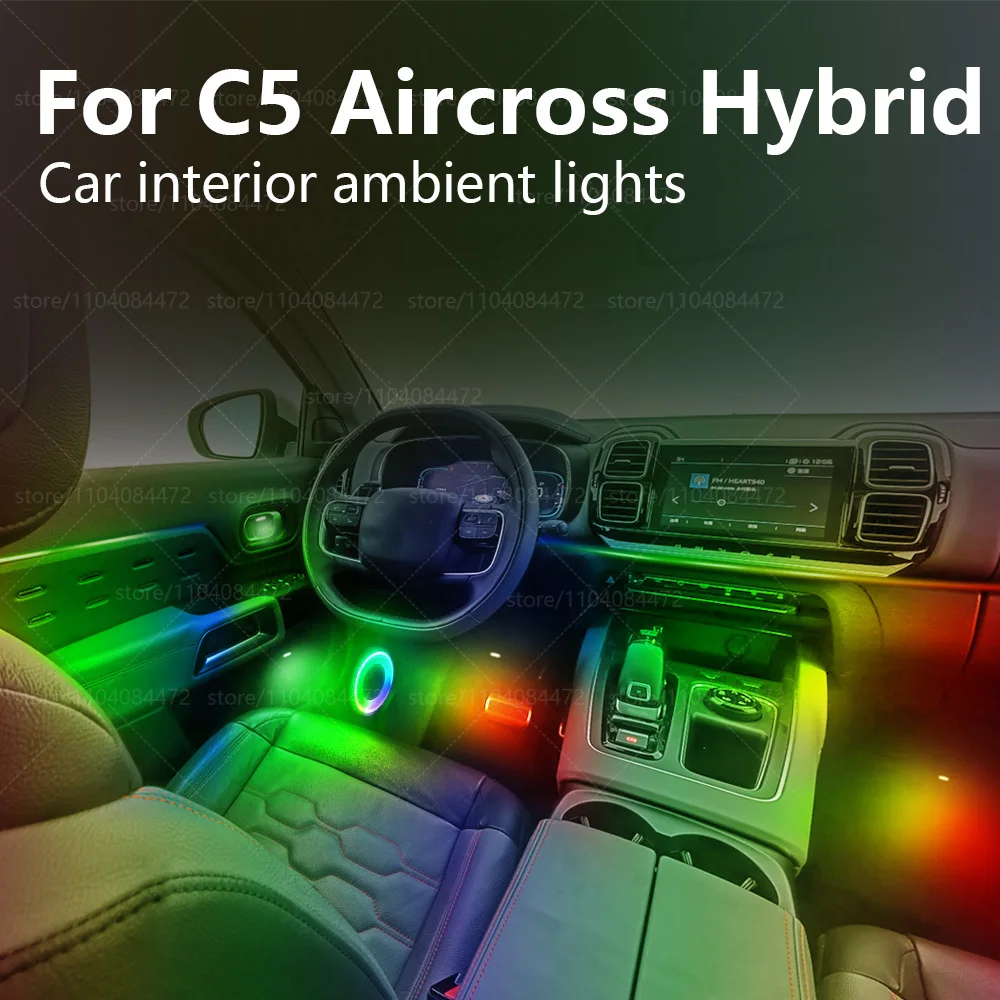 For Citroen C5 Aircross Hybrid 22in1 RGB Car Interior Acrylic Car Ambient Lights RGB Hidden Acrylic Strip Decoration Accessories
For Citroen C5 Aircross Hybrid 22in1 RGB Car Interior Acrylic Car Ambient Lights RGB Hidden Acrylic Strip Decoration Accessories