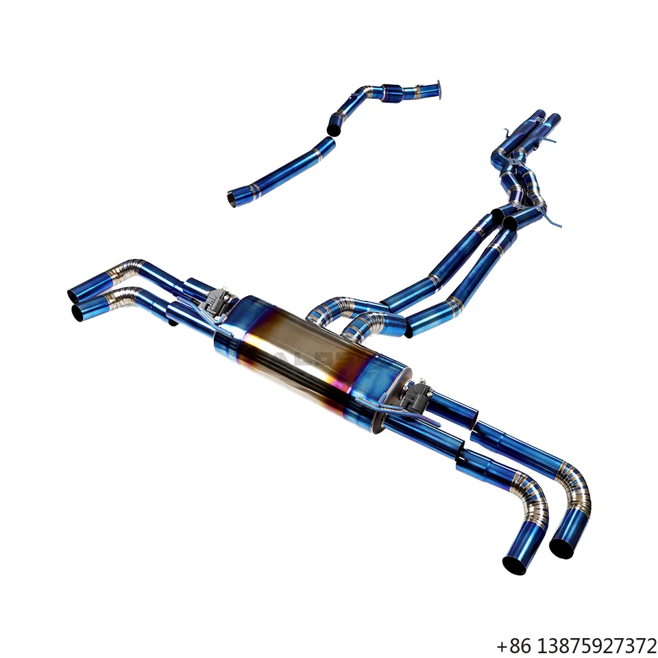 Premium Titanium Valvetronic Cat-back for RSQ8 4.0T V8 2019-2024 | Ultra Lightweight Racing Exhaust with Control Unit
Premium Titanium Valvetronic Cat-back for RSQ8 4.0T V8 2019-2024 | Ultra Lightweight Racing Exhaust with Control Unit