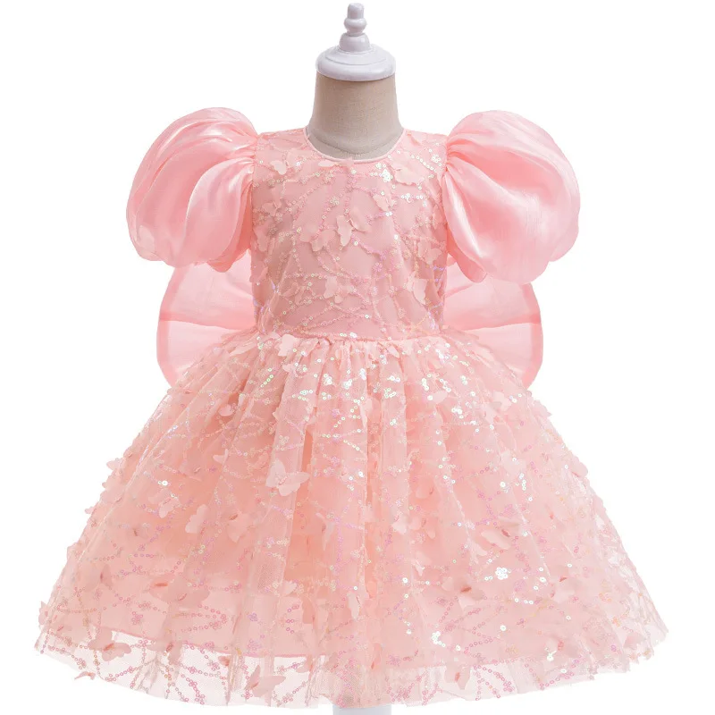 Baby Butterfly Birthday Dress 3-8YElegant Children Dress Baby Girl Puffy Sleeve Princess DressPerformance Wedding FlowerGirlDre
Baby Butterfly Birthday Dress 3-8YElegant Children Dress Baby Girl Puffy Sleeve Princess DressPerformance Wedding FlowerGirlDre