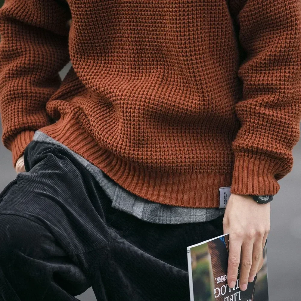 Harajuku Sweaters Men Winter Casual Regular Fit Crewneck Sweaters Men Pullovers Knitted Sweater Men Fashion Clothing 2024
Harajuku Sweaters Men Winter Casual Regular Fit Crewneck Sweaters Men Pullovers Knitted Sweater Men Fashion Clothing 2024