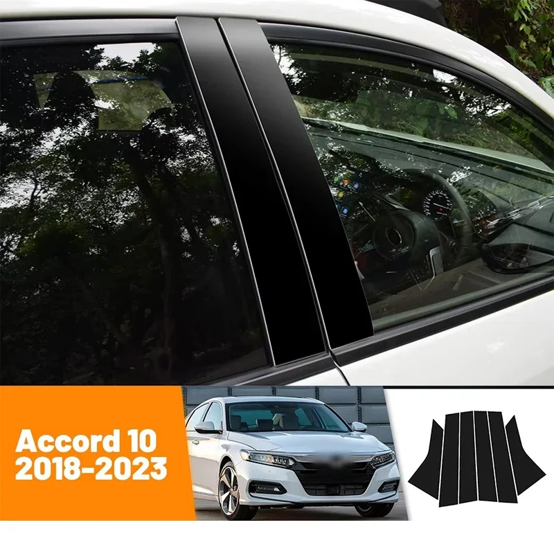For Honda Accord 10 2018-2023 2019 2020 2021 2022 Black Carbon Fiber Doors and Windows B C Pillars Column Decorative Stickers
For Honda Accord 10 2018-2023 2019 2020 2021 2022 Black Carbon Fiber Doors and Windows B C Pillars Column Decorative Stickers
