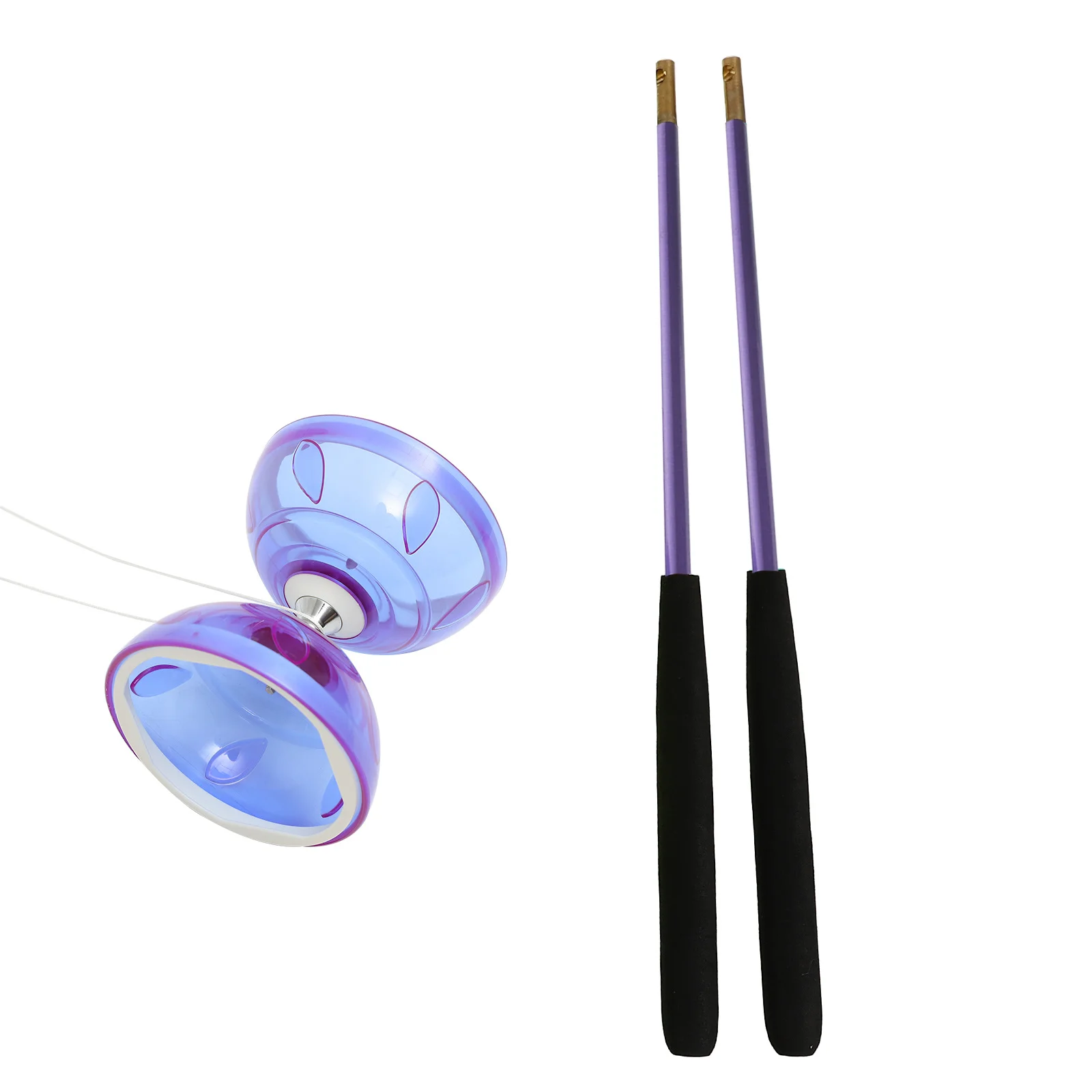 Transparent Soft Rubber Diabolos Chinese Children's Beginner's Living Axis Double-ended Yoyo Diabolo Juggling Fitness Toy
Transparent Soft Rubber Diabolos Chinese Children's Beginner's Living Axis Double-ended Yoyo Diabolo Juggling Fitness Toy