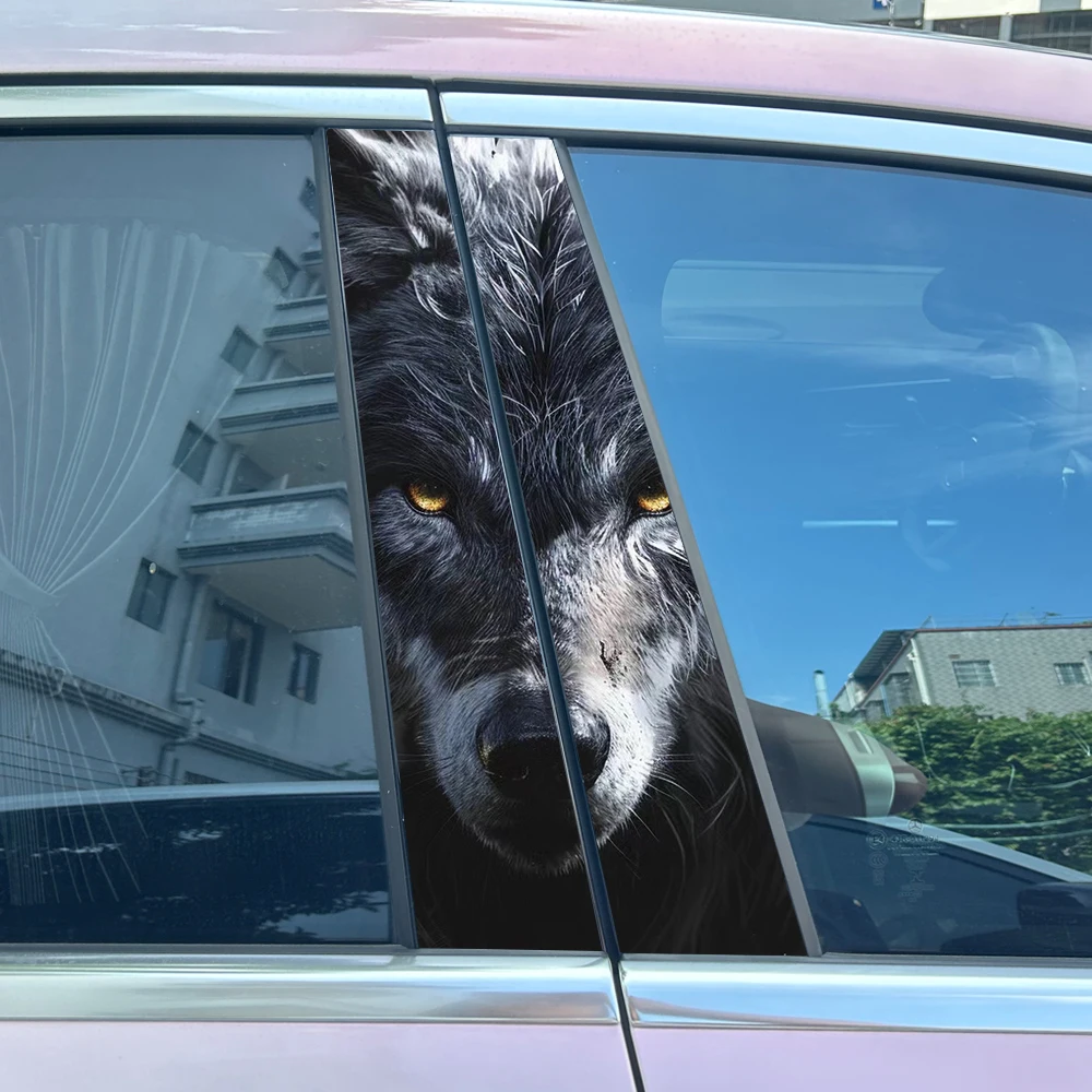 Wolf Head Car Stickers Auto B Pillar Waterproof Animal Decor Cover Scratches Car Doors Pillar Vinyl Decals
Wolf Head Car Stickers Auto B Pillar Waterproof Animal Decor Cover Scratches Car Doors Pillar Vinyl Decals
