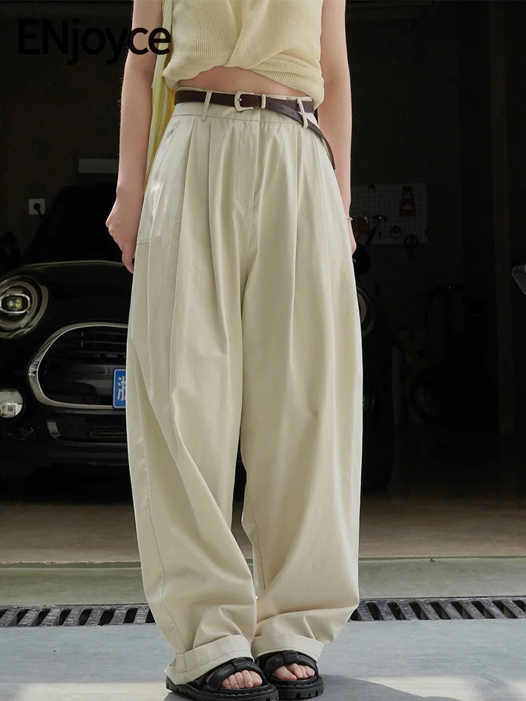2024 Summer Women Korean Style Straight Suit Pants Casual Loose High Waist Wide Leg Thin Sun Protection Trousers Workwear
2024 Summer Women Korean Style Straight Suit Pants Casual Loose High Waist Wide Leg Thin Sun Protection Trousers Workwear