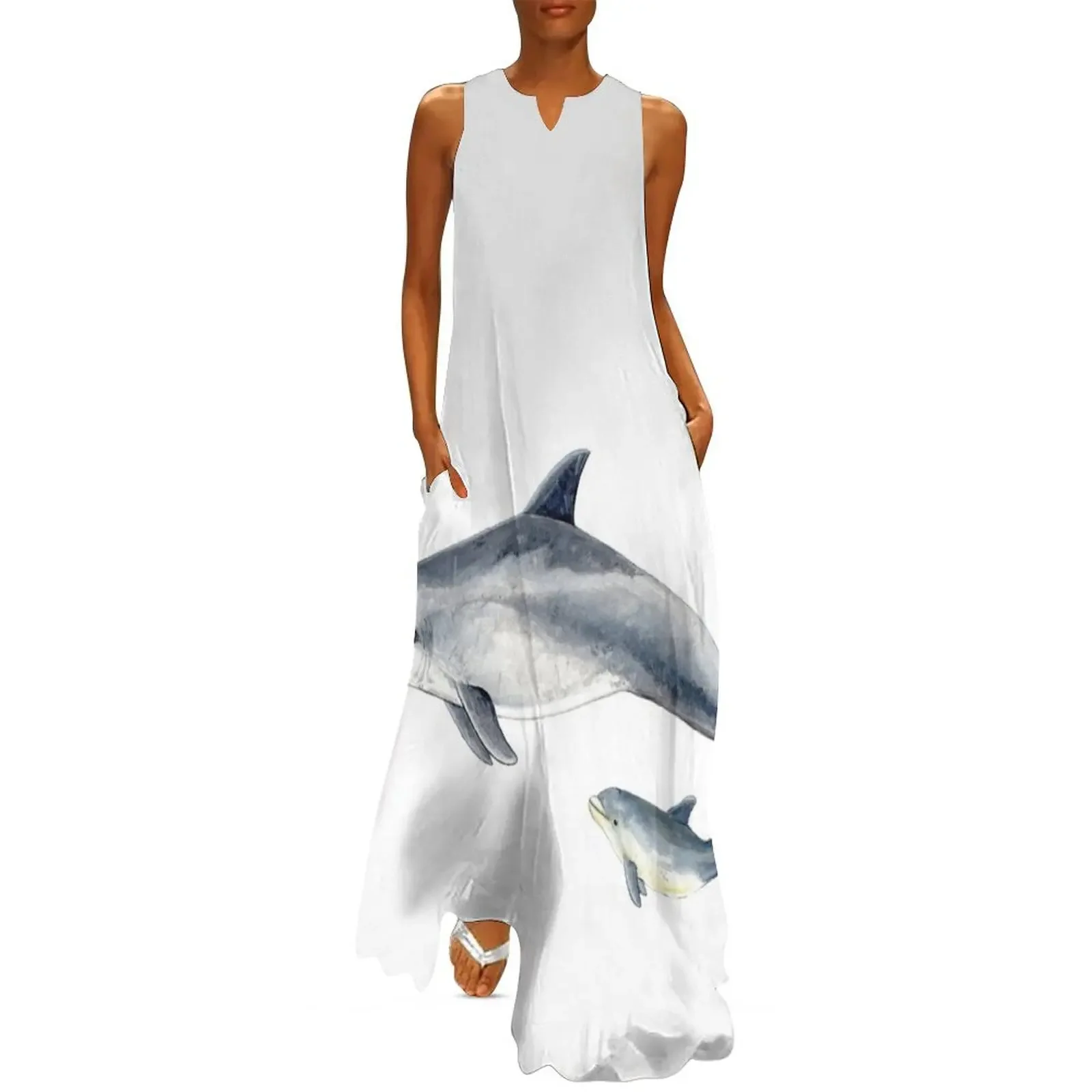 Bottlenose dolphin Long Dress Dresses dresses for special events Elegant gown Dress
Bottlenose dolphin Long Dress Dresses dresses for special events Elegant gown Dress