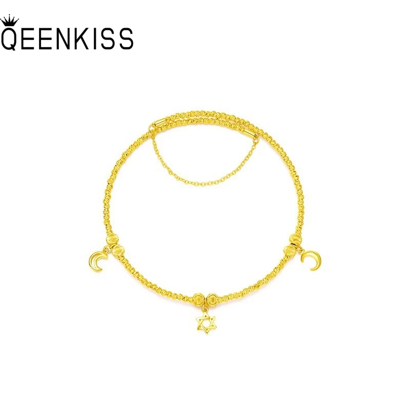 QEENKISS Gold Star Moon Bracelets Bangles For Women Wedding Party Birthday Christmas Bride Mother Girl Ladies Gifts BT5362
QEENKISS Gold Star Moon Bracelets Bangles For Women Wedding Party Birthday Christmas Bride Mother Girl Ladies Gifts BT5362