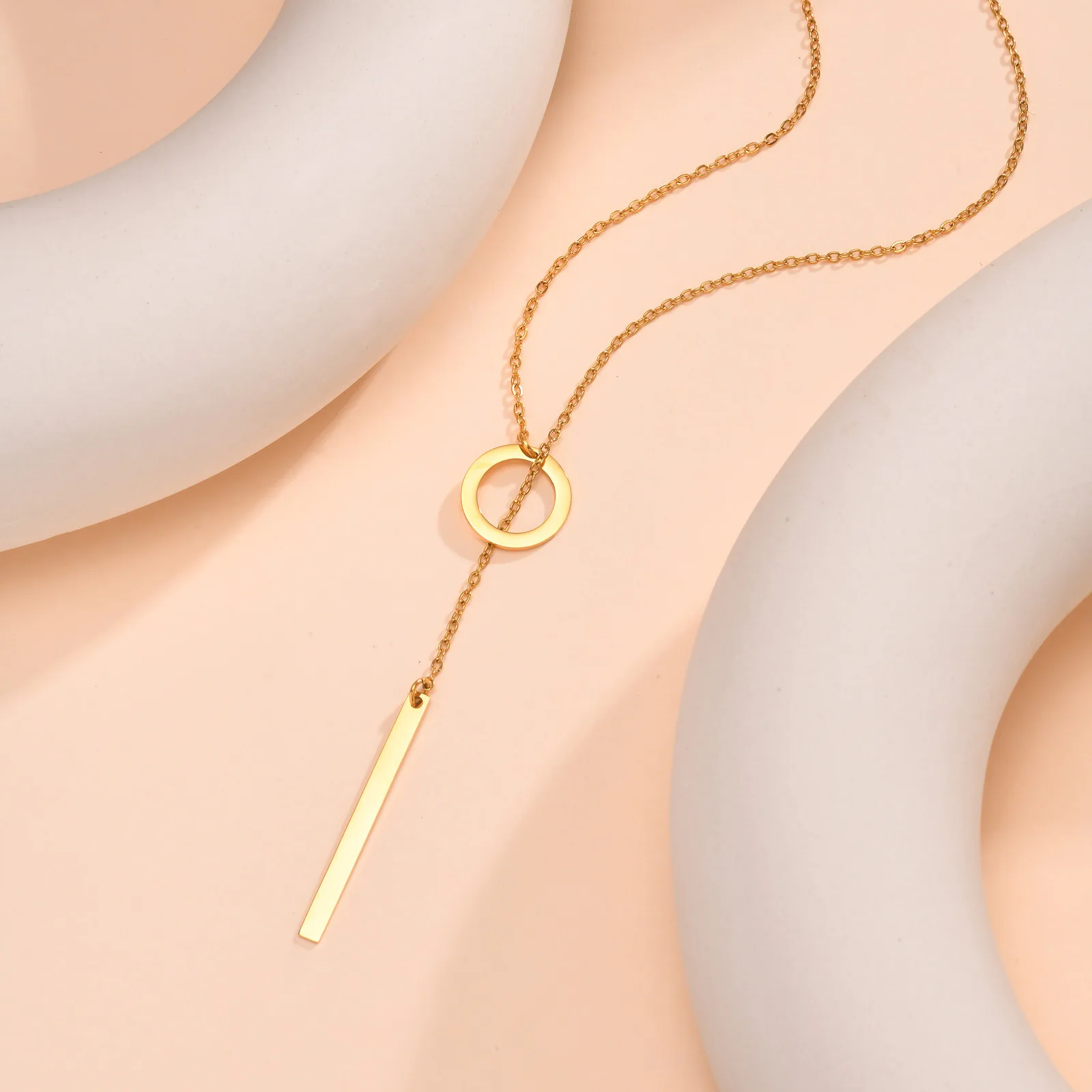 Hot Sale Necklace Stacking Design Ladies Fashion Simple Aesthetics Metal Round Necklace Jewelry Wholesale
Hot Sale Necklace Stacking Design Ladies Fashion Simple Aesthetics Metal Round Necklace Jewelry Wholesale