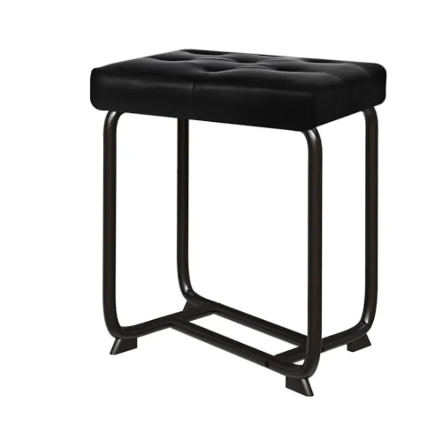 Vanity Stool, Leather Vanity Stool, Small Stool Chair for Vanity, Square Ottoman Feet Stool, Makeup Vanity Chairs with Thick Pa
Vanity Stool, Leather Vanity Stool, Small Stool Chair for Vanity, Square Ottoman Feet Stool, Makeup Vanity Chairs with Thick Pa