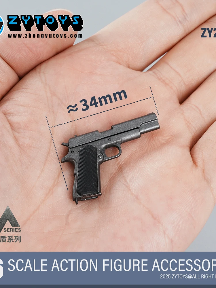 ZYTOYS Metal Series 1/6 ZY2041 M9 ZY2042 M1911 ZY2043 Webley Mk VI Static Model Pistol Toys Accessory For 12" Action Figure
ZYTOYS Metal Series 1/6 ZY2041 M9 ZY2042 M1911 ZY2043 Webley Mk VI Static Model Pistol Toys Accessory For 12" Action Figure