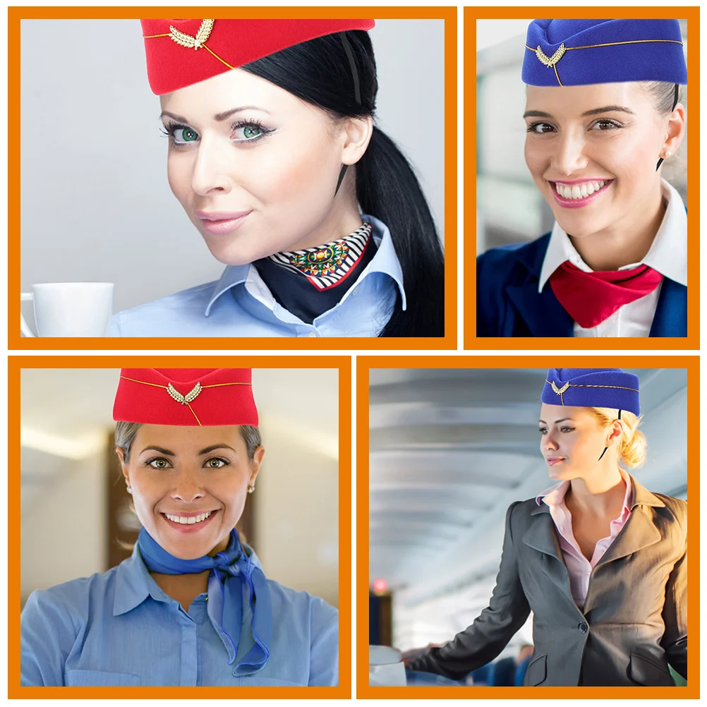 2pcs Stewardess Hat Cap Flight Attendant Cosplay Uniform Beret Air Hostess Party Costume Performance Accessory Lightweight
2pcs Stewardess Hat Cap Flight Attendant Cosplay Uniform Beret Air Hostess Party Costume Performance Accessory Lightweight