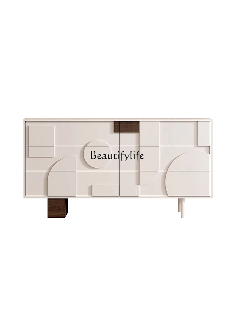 Light Luxury Cream Style Locker Modern Minimalist Living Room Entrance Cabinet
Light Luxury Cream Style Locker Modern Minimalist Living Room Entrance Cabinet