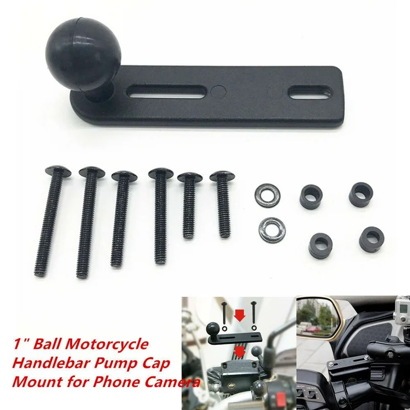 1"/ 25mm Ball Motorcycle Handlebar Cylinder Pump Cap Mount for Phone Camera Set
1"/ 25mm Ball Motorcycle Handlebar Cylinder Pump Cap Mount for Phone Camera Set
