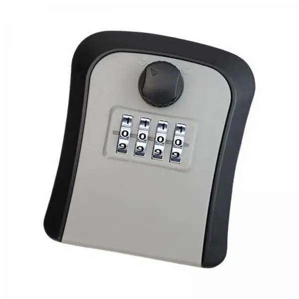 Wall Mounted Key Storage Lock Box 4 Digit Combination Code Outdoor Secure Organizer for House Garden
Wall Mounted Key Storage Lock Box 4 Digit Combination Code Outdoor Secure Organizer for House Garden