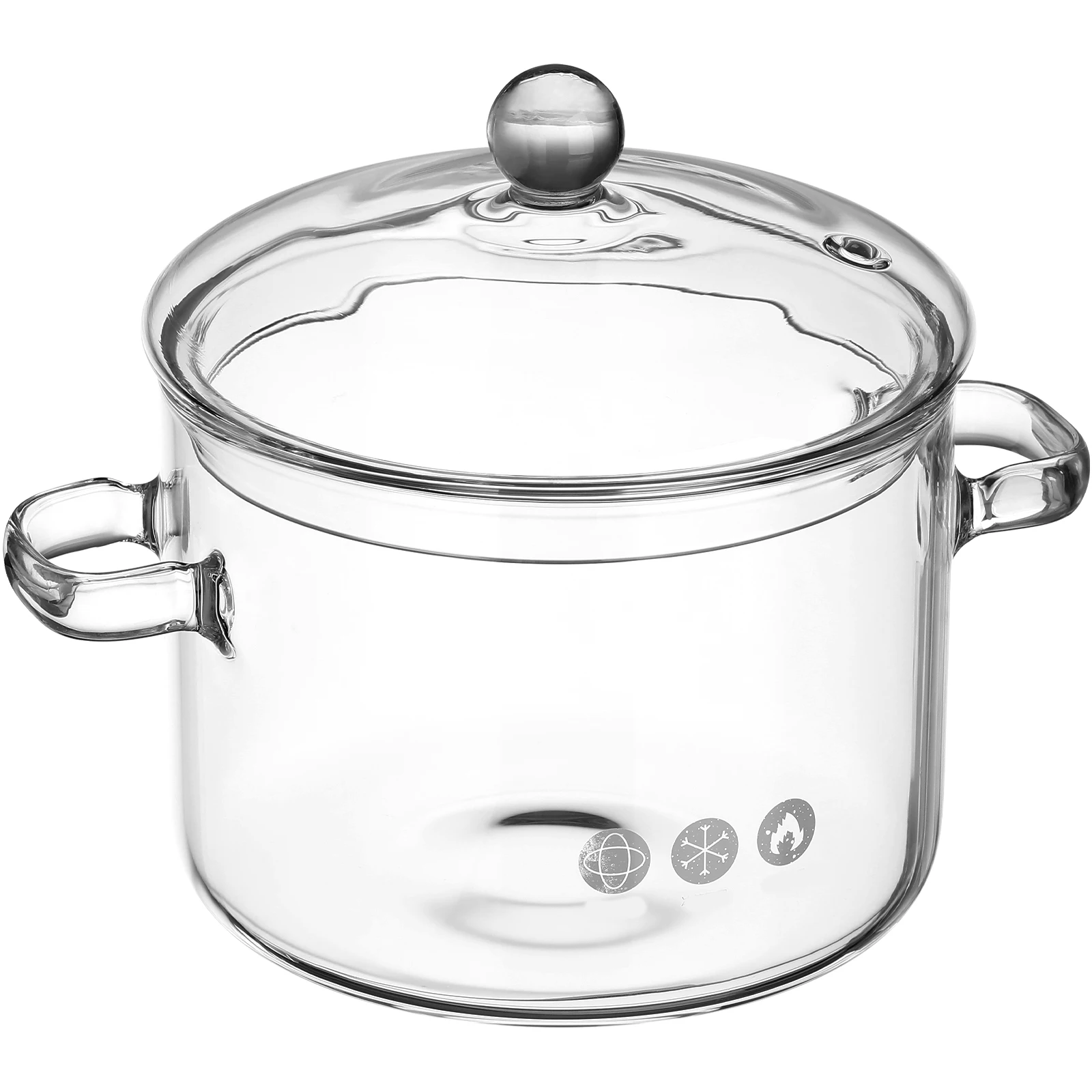 High Borosilicate Glass Soup Pot Heat Resistant Stovetop Cooking Clear Handles Cover Home Kitchen Multipurpose
High Borosilicate Glass Soup Pot Heat Resistant Stovetop Cooking Clear Handles Cover Home Kitchen Multipurpose