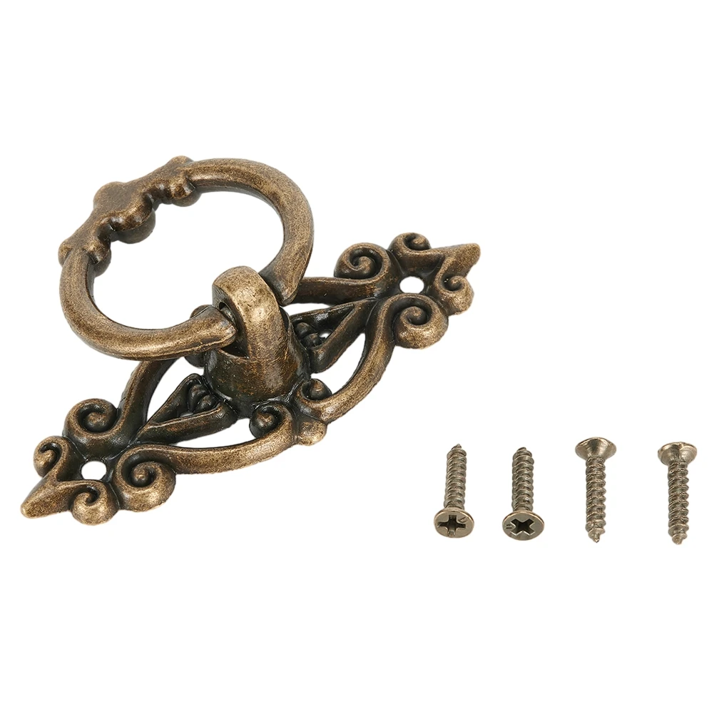 High Quality Installation Easy Material Brand New Alloy Handle Drawer Pull Ring 65*46mm Dressers Hanging Parts Screws
High Quality Installation Easy Material Brand New Alloy Handle Drawer Pull Ring 65*46mm Dressers Hanging Parts Screws
