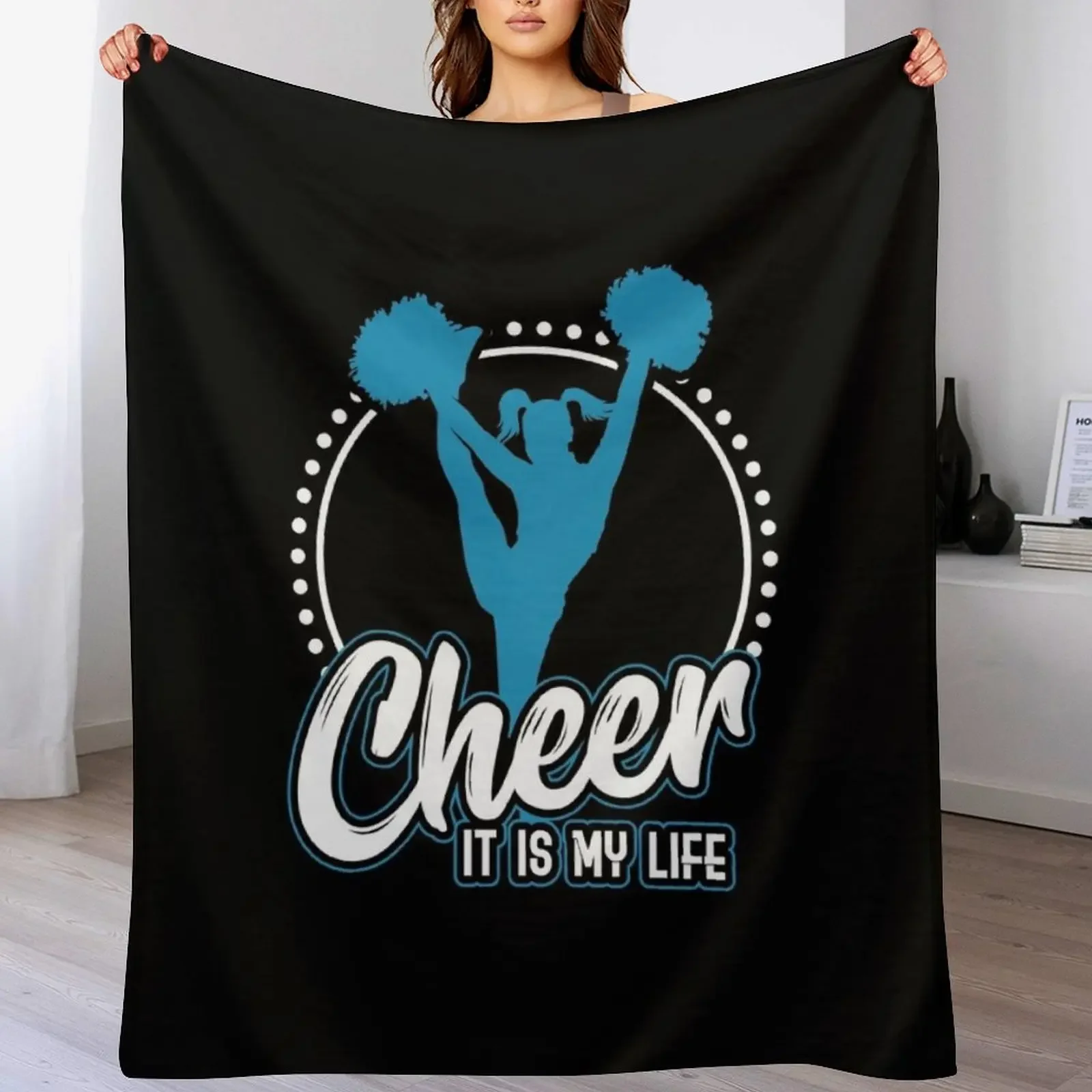 Cheerleader Cheerleading Gift Sport Hobby Throw Blanket Breathable Lightweight Blanket for Adults Kids
Cheerleader Cheerleading Gift Sport Hobby Throw Blanket Breathable Lightweight Blanket for Adults Kids