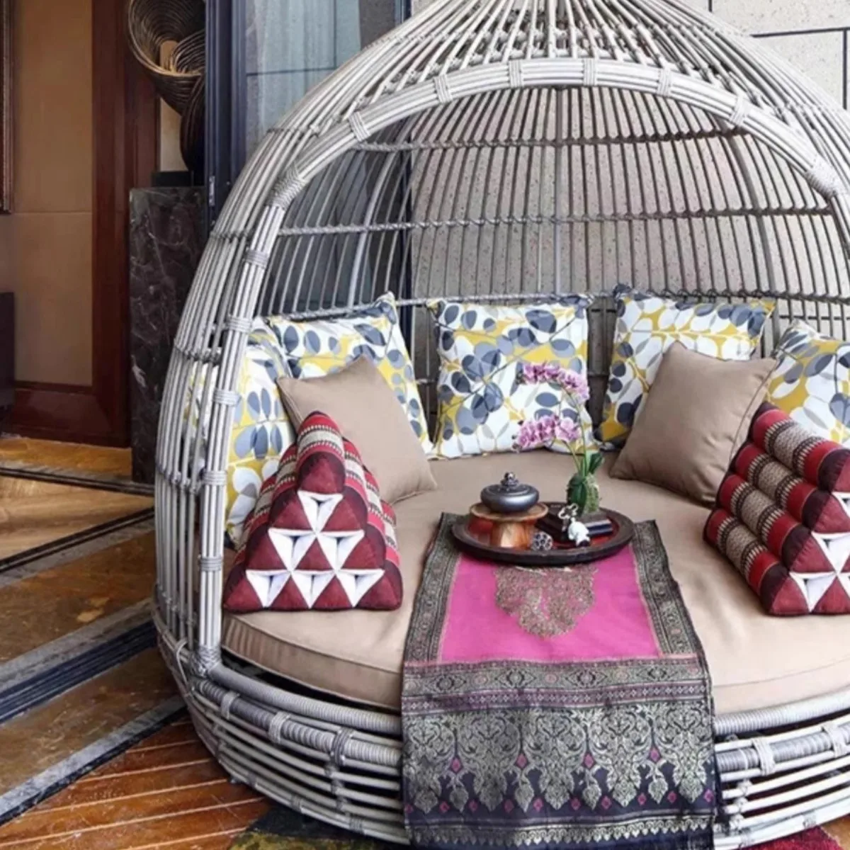!@Modern Outdoor Patio Garden Rattan Chair Sofa Set Casual Beach Birdcage Recliner Bird's Nest Net Celebrating Art Design
!@Modern Outdoor Patio Garden Rattan Chair Sofa Set Casual Beach Birdcage Recliner Bird's Nest Net Celebrating Art Design