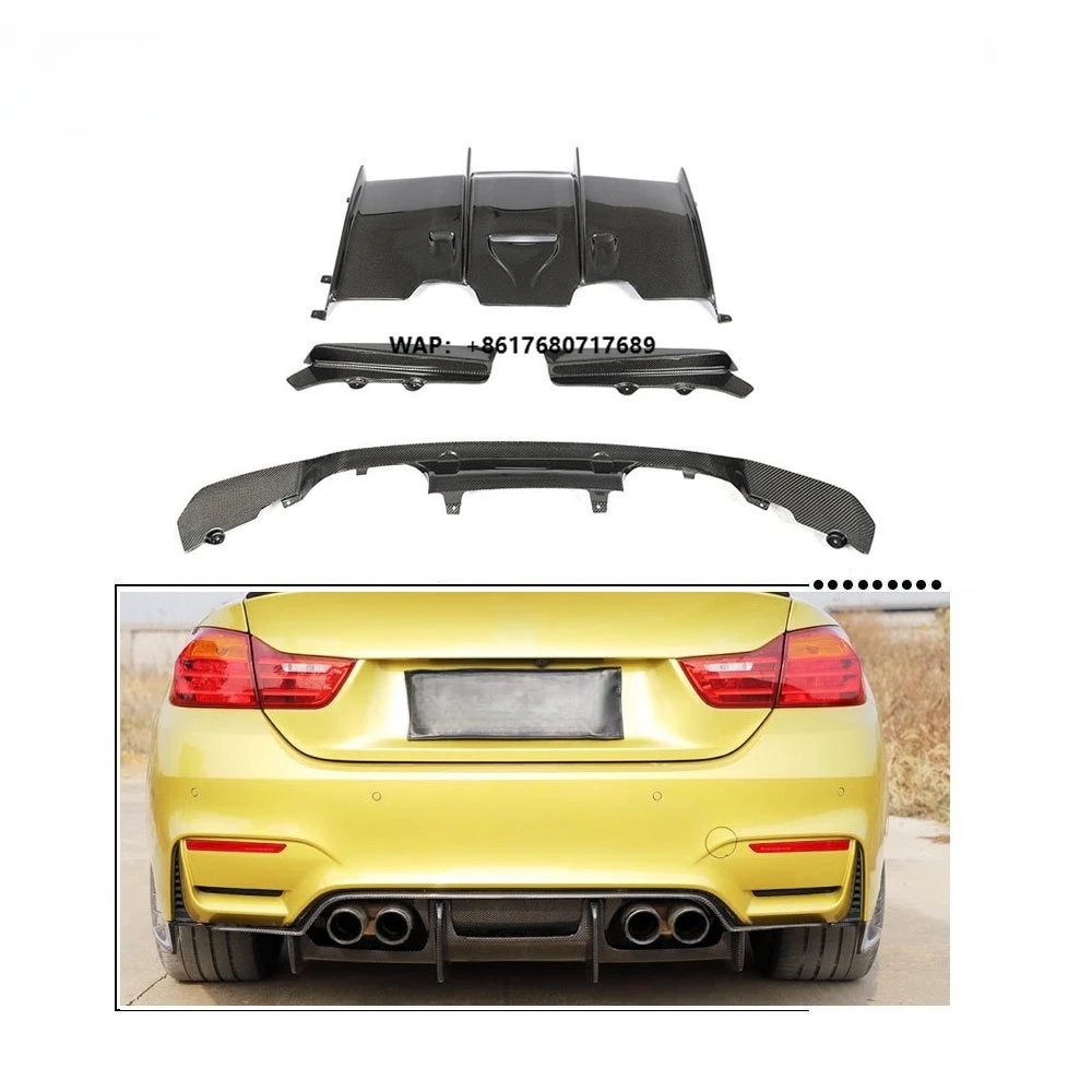 Fits for F80 M3 F82 F83 M4 2014-2019 Rear Bumper Diffuser Spoiler Carbon Fiber
Fits for F80 M3 F82 F83 M4 2014-2019 Rear Bumper Diffuser Spoiler Carbon Fiber