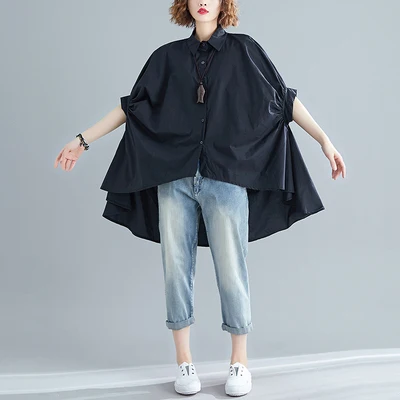 Женский летний рюкзак больших размеров Trendy Agel Loose Versatile Faion Front ort Ba с длинным дизайнерским воротником-фонариком Све 
Женский летний рюкзак больших размеров Trendy Agel Loose Versatile Faion Front ort Ba с длинным дизайнерским воротником-фонариком Све