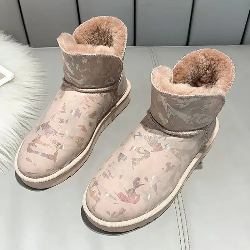 Waterproof Snow Boots for Women Down Cloth Super Soft Comfortable Warm Ankle Boots Non-Slip Outdoor Walking Cotton Shoes Female
Waterproof Snow Boots for Women Down Cloth Super Soft Comfortable Warm Ankle Boots Non-Slip Outdoor Walking Cotton Shoes Female