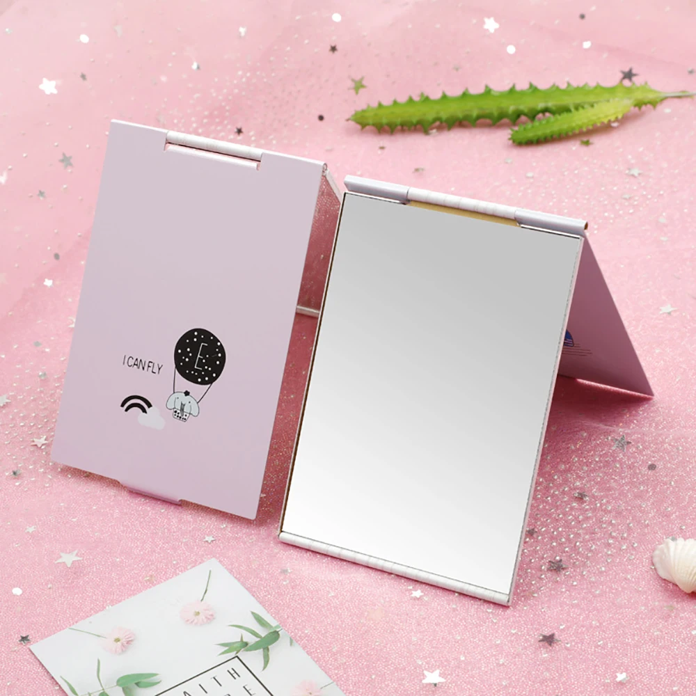 CASHOU90 Portable Makeup Mirror Foldable Hand Mirror Cute Cartoon Makeup Vanity Mirror Rectangle Compact Mirror Pocket Cosmetic
CASHOU90 Portable Makeup Mirror Foldable Hand Mirror Cute Cartoon Makeup Vanity Mirror Rectangle Compact Mirror Pocket Cosmetic