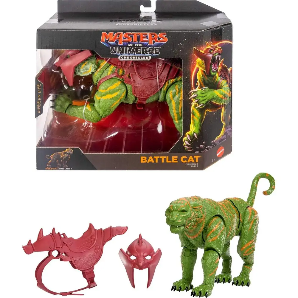 6.5 Movie-Inspired Battle Cat Action Figure with Glass Eyes and Articulated Jaw, Tiger Armor
6.5 Movie-Inspired Battle Cat Action Figure with Glass Eyes and Articulated Jaw, Tiger Armor
