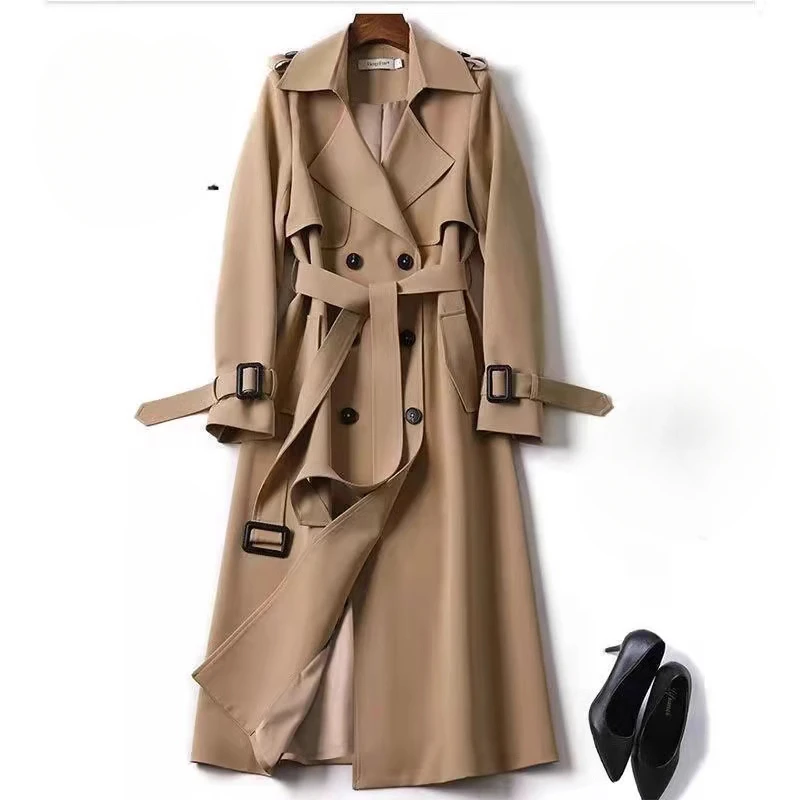 7 Colors 2025 Spring Fall Women Double Breasted Buttons Red Green Khaki Black Blue Suit Collar Long Trench Coat Woman 4xl Coats
7 Colors 2025 Spring Fall Women Double Breasted Buttons Red Green Khaki Black Blue Suit Collar Long Trench Coat Woman 4xl Coats