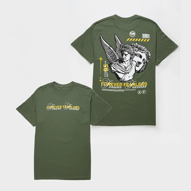 Футболка Forever Fearl Angel Pattern Ro Punk American ort Sve, хлопковая молодежная модная повседневная удобная футболка против морщин
Футболка Forever Fearl Angel Pattern Ro Punk American ort Sve, хлопковая молодежная модная повседневная удобная футболка против морщин