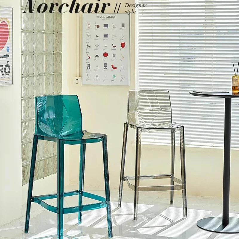 Restaurant Office Bar Stools Nordic Luxury Make Up Reception Bedroom Transparent Chair Counter Chaise De Bar Unique Furniture
Restaurant Office Bar Stools Nordic Luxury Make Up Reception Bedroom Transparent Chair Counter Chaise De Bar Unique Furniture