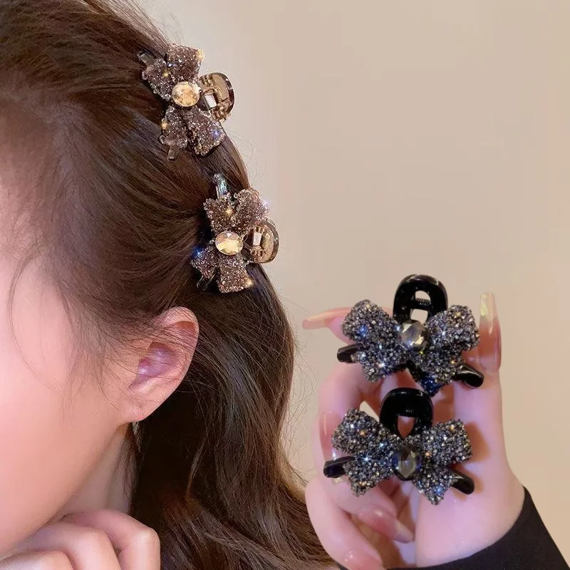 Rhinestone Small Hair Claw for Women Girls Korean Back Head Hair Grab Clip Glitter Shining Jewelry Decoration Styling Hairpins
Rhinestone Small Hair Claw for Women Girls Korean Back Head Hair Grab Clip Glitter Shining Jewelry Decoration Styling Hairpins