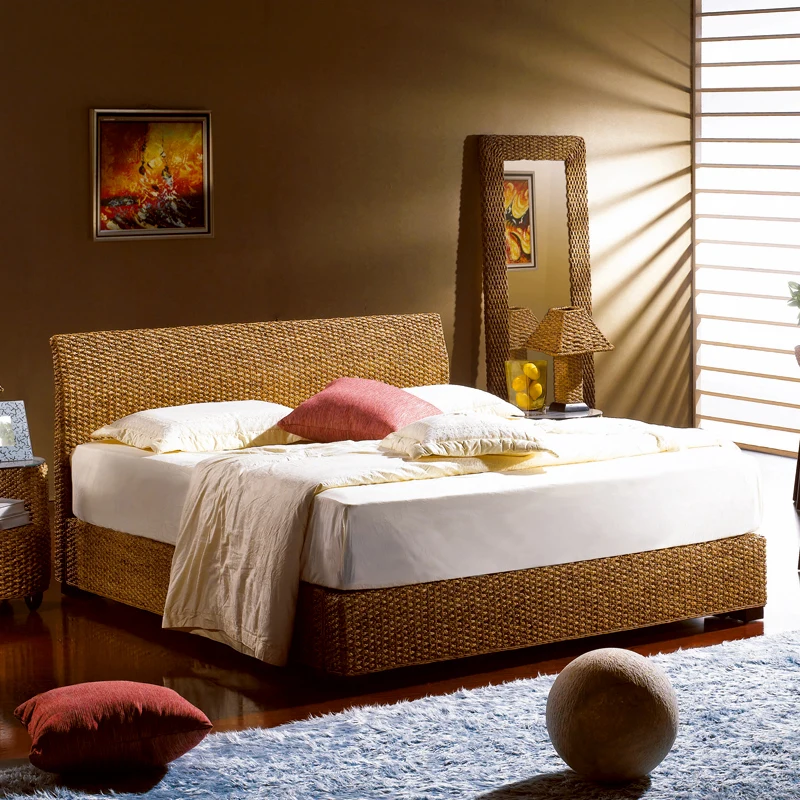 Double vine bed 1.8 meters, single bed 1.5 meters, hotel clubhouse vine art bed double tatami
Double vine bed 1.8 meters, single bed 1.5 meters, hotel clubhouse vine art bed double tatami