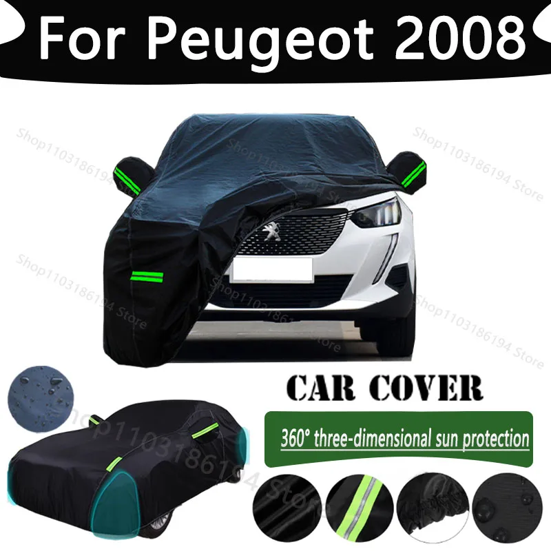 For Peugeot 2008 Outdoor Protection Full Car Cover Rainwater Sunshine Snow Covers Dustproof Scratches Car Cover
For Peugeot 2008 Outdoor Protection Full Car Cover Rainwater Sunshine Snow Covers Dustproof Scratches Car Cover