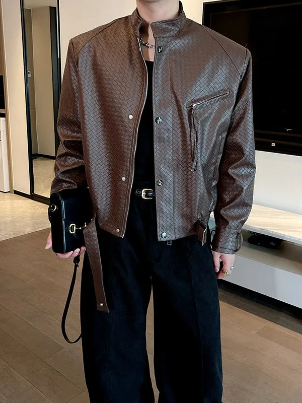 American Sle Loose Leather Jaet Men's Faion Autumn New Knitted Design Motorcycle Jaet Youth Vitali Wind Waterproof
American Sle Loose Leather Jaet Men's Faion Autumn New Knitted Design Motorcycle Jaet Youth Vitali Wind Waterproof