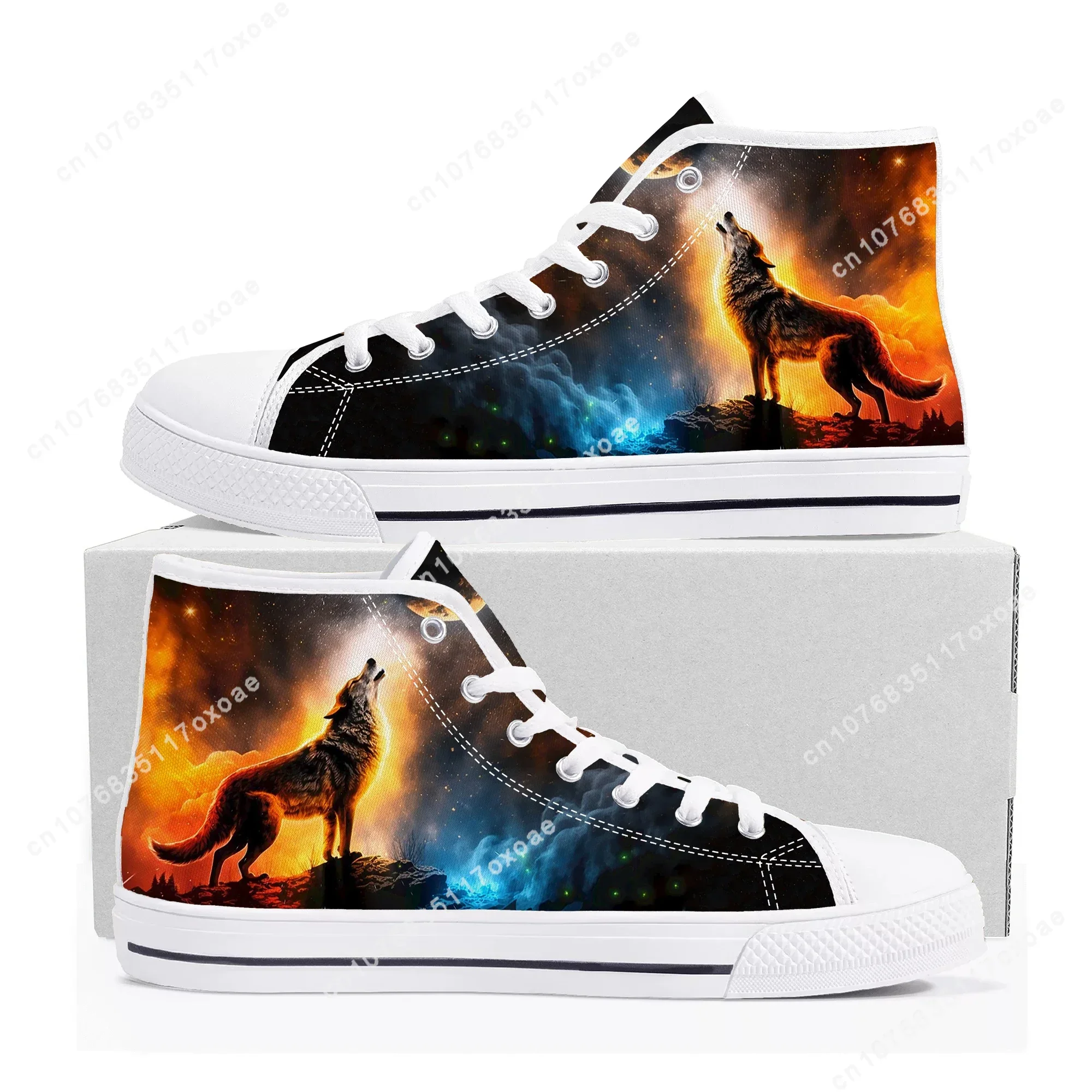 Wolf shoes High Top Sneakers Mens Womens Teenager High Quality Animal Canvas Sneaker couple Casual Shoe Customize Shoes
Wolf shoes High Top Sneakers Mens Womens Teenager High Quality Animal Canvas Sneaker couple Casual Shoe Customize Shoes