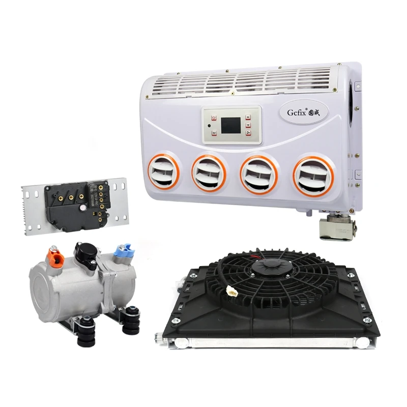 12 Volt 24 Volt Split Truck Parking Air Conditioner Semi Battery Powered Electric AC System For Truck
12 Volt 24 Volt Split Truck Parking Air Conditioner Semi Battery Powered Electric AC System For Truck