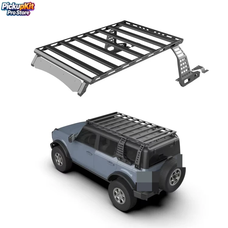 Steel - Aluminum Roof Rack Side Window Armor for Bronco Load Off - Road 4x4 Luggage Rack
Steel - Aluminum Roof Rack Side Window Armor for Bronco Load Off - Road 4x4 Luggage Rack