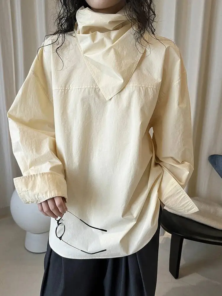 Color Women White Plain Elegant Big Size Blouse New Round Neck Long Sleeve Shirt Fashion Spring Autumn 2026 1DJ9X
Color Women White Plain Elegant Big Size Blouse New Round Neck Long Sleeve Shirt Fashion Spring Autumn 2026 1DJ9X