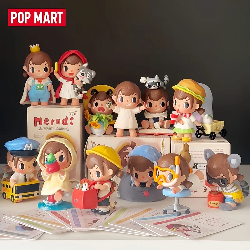 POP MART Authentic After School Merodi Series Blind Box Anime Figure Desktop Decoration Collectible Toy For Kids And Anime Fans
POP MART Authentic After School Merodi Series Blind Box Anime Figure Desktop Decoration Collectible Toy For Kids And Anime Fans