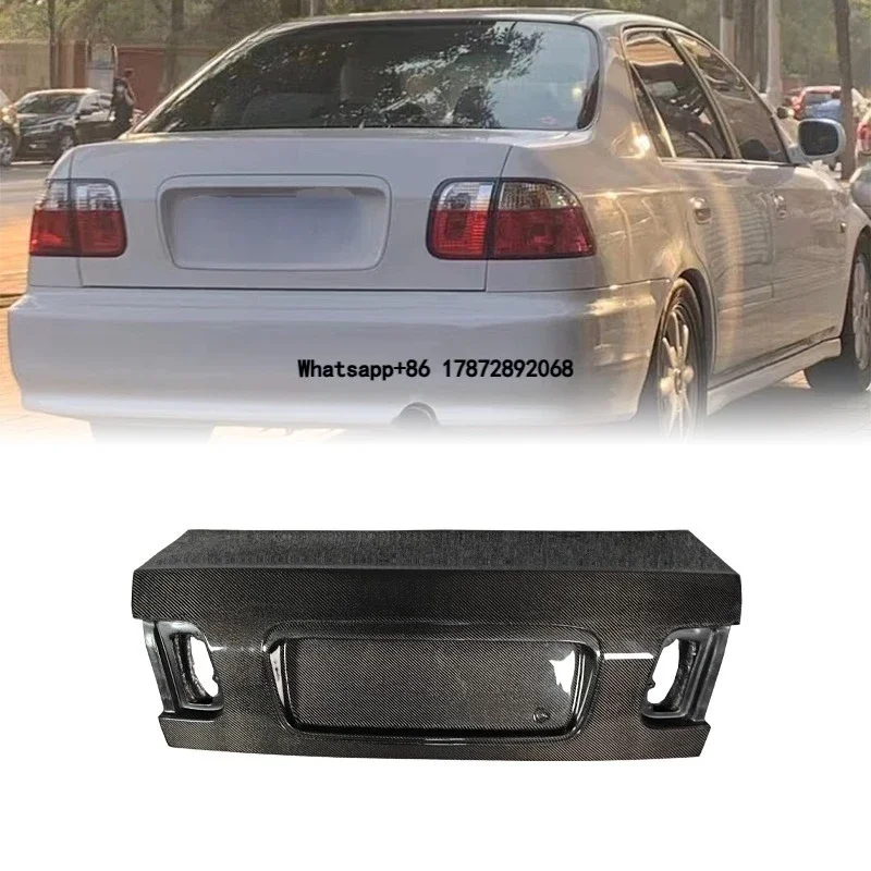 For 1995-2000 Ferio EK3 Original Style Trunk Lid Lightweight High-quality Carbon Fibre Boot Lid
For 1995-2000 Ferio EK3 Original Style Trunk Lid Lightweight High-quality Carbon Fibre Boot Lid