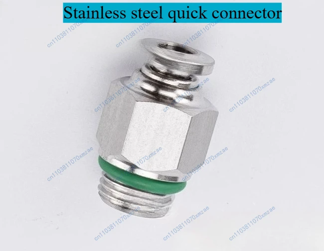 10pcs 304 Stainless Steel Quick Plug Connector PC Series G Thread Straight Through Air Pipe Quick Connector
10pcs 304 Stainless Steel Quick Plug Connector PC Series G Thread Straight Through Air Pipe Quick Connector