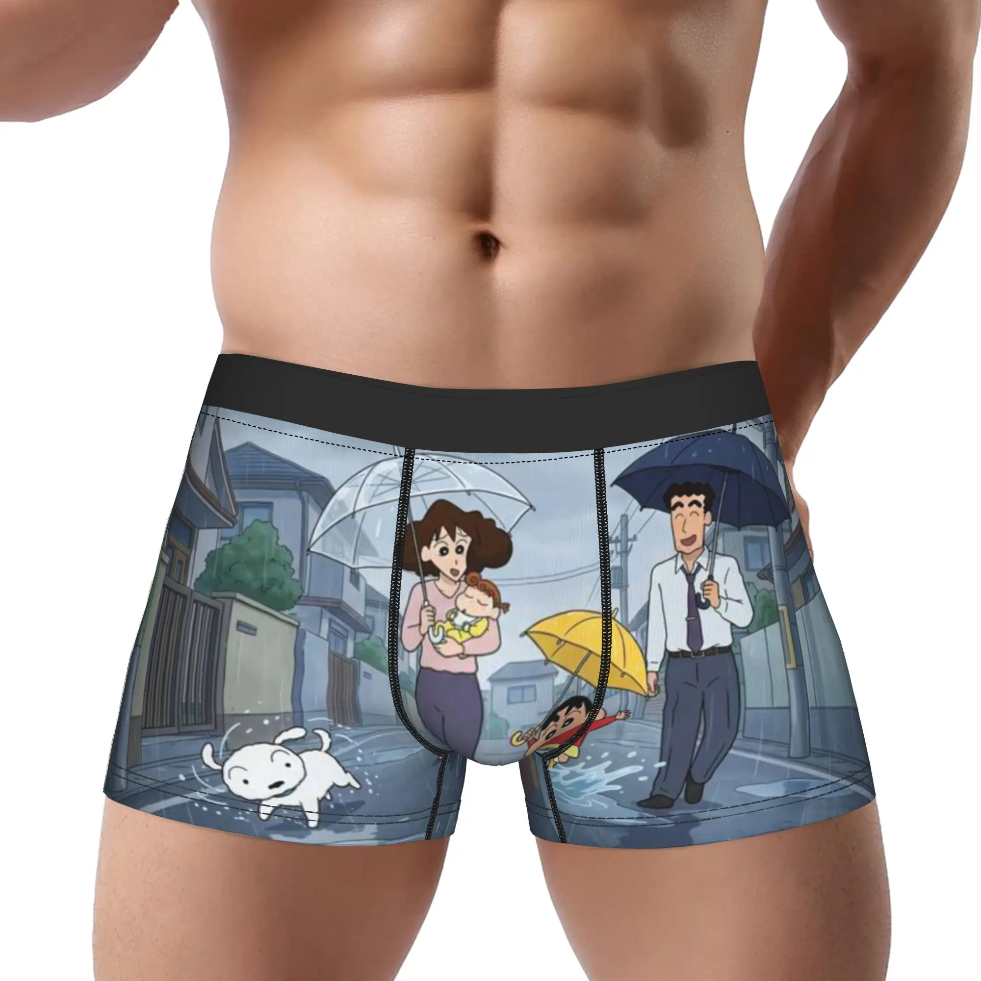 Rainy Day Crayon Shin-chan Underpants Breathbale Panties Man Underwear Print Shorts Boxer Briefs
Rainy Day Crayon Shin-chan Underpants Breathbale Panties Man Underwear Print Shorts Boxer Briefs