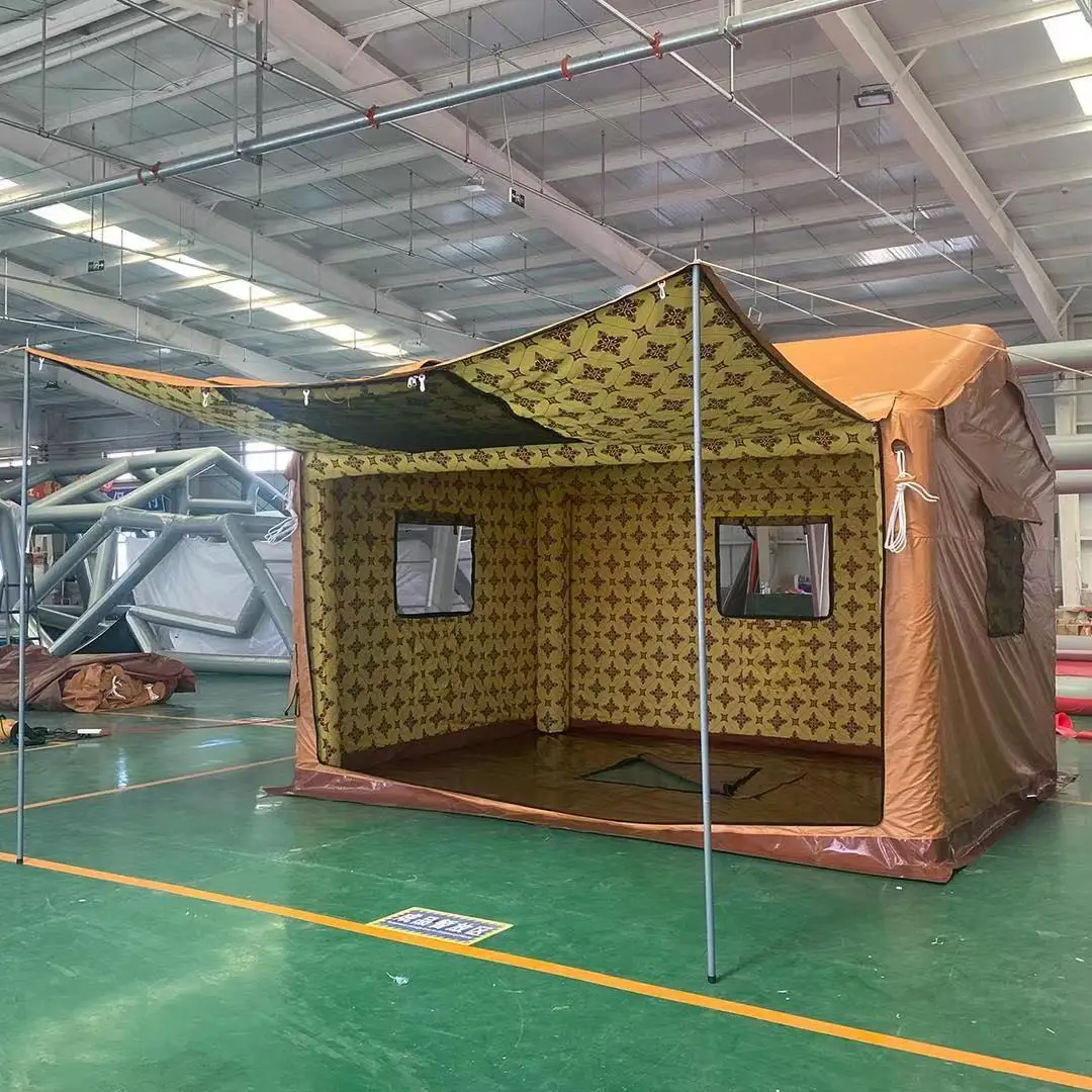Desert Outdoor Tent Air Camping Outdoor Canvas Tent Wholesale Dubai Luxury Inflatable Tent
Desert Outdoor Tent Air Camping Outdoor Canvas Tent Wholesale Dubai Luxury Inflatable Tent