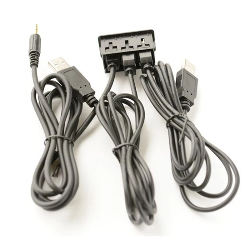 Car Boat DIY Flush Mount USB Type-C Aux 3in1 Auto Extension Cable Automotive Power Cable H9EE
Car Boat DIY Flush Mount USB Type-C Aux 3in1 Auto Extension Cable Automotive Power Cable H9EE