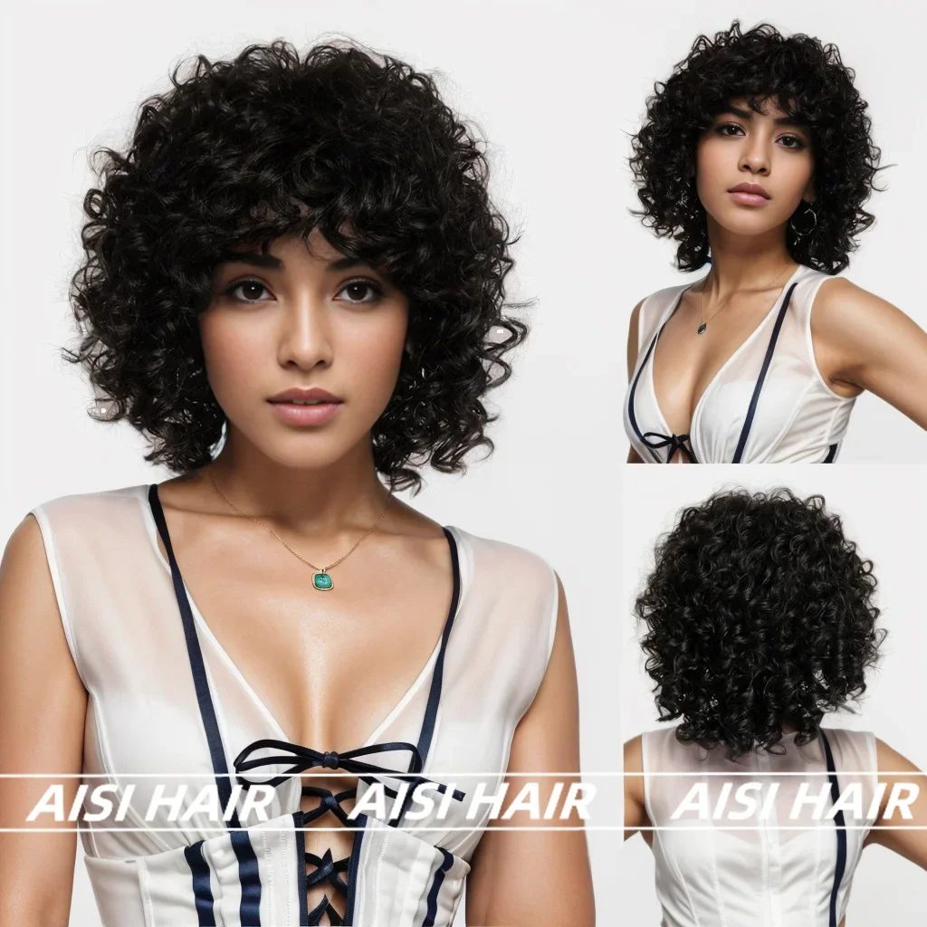 European and American style female African small roll high temperature silk chemical fiber wig full headgear
European and American style female African small roll high temperature silk chemical fiber wig full headgear