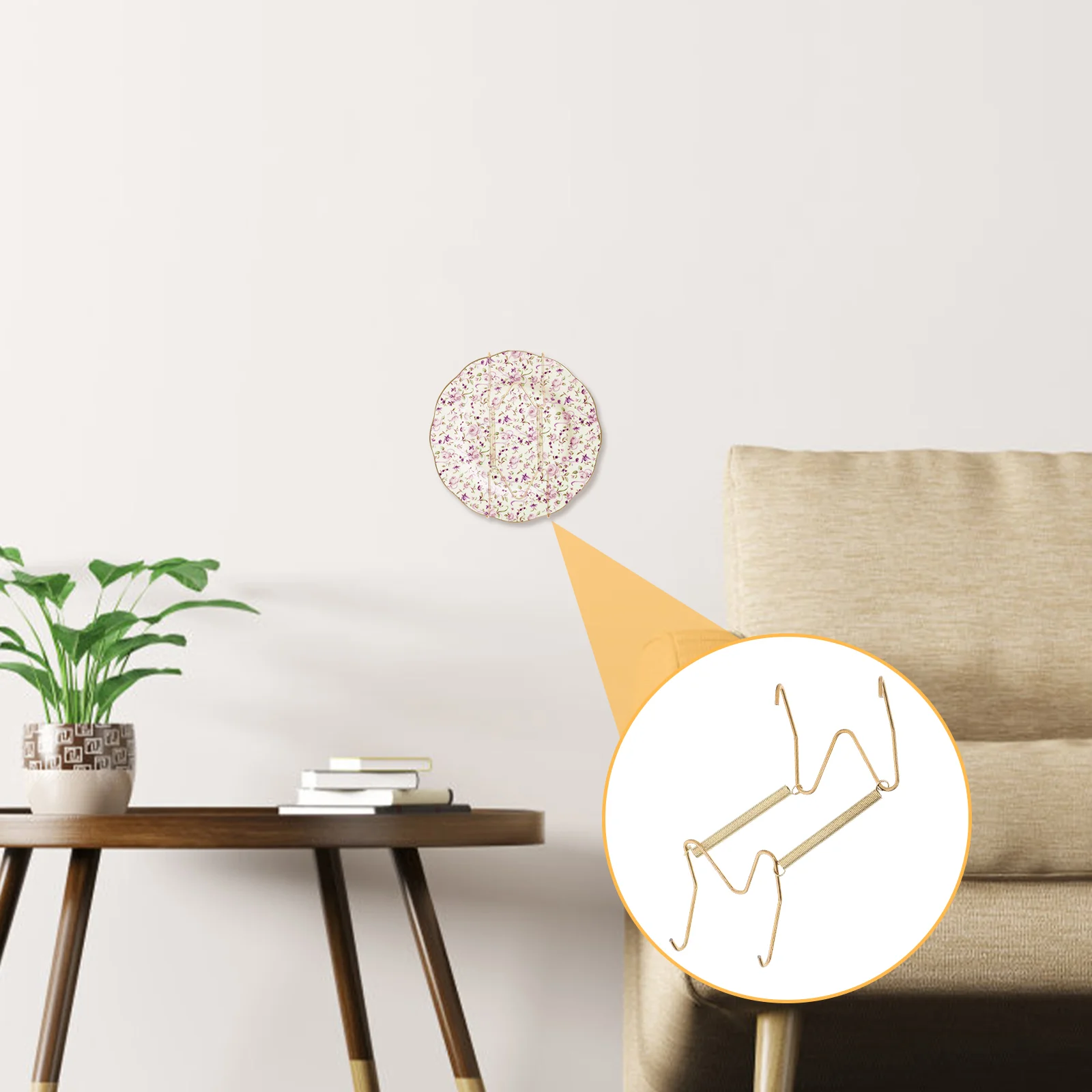 4 Pcs Spring Hook Plate Rack Wire Pot Holders for Wall Dish Racks Clothes Hanging Hanger Metal Mount
4 Pcs Spring Hook Plate Rack Wire Pot Holders for Wall Dish Racks Clothes Hanging Hanger Metal Mount