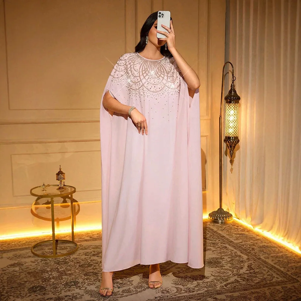 Ky2641 Summer 2026 Elegant Dress With Round Neck, Solid Color, Fashionable Beaded Loose-fit Women's Dress Elegantes Casual Y2K
Ky2641 Summer 2026 Elegant Dress With Round Neck, Solid Color, Fashionable Beaded Loose-fit Women's Dress Elegantes Casual Y2K